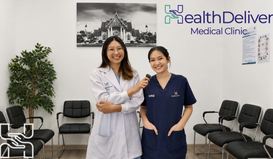 HealthDeliver clinic in Phrom Phong, Bangkok